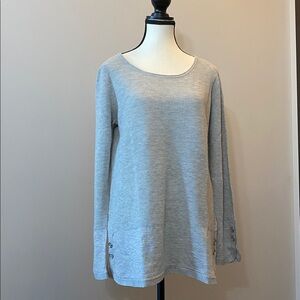 Calvin Klein gray top, Size M, EUC versatile